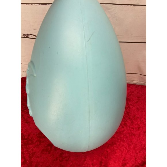 Vtg Grand Venture Easter Eggs Blow Mold 14"‎ Set of 2 Light Blue Green - Picture 9 of 16